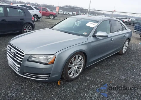 2013 Audi A8 L 3.0T from USA, damaged, VIN WAURGAFD0DN005546
